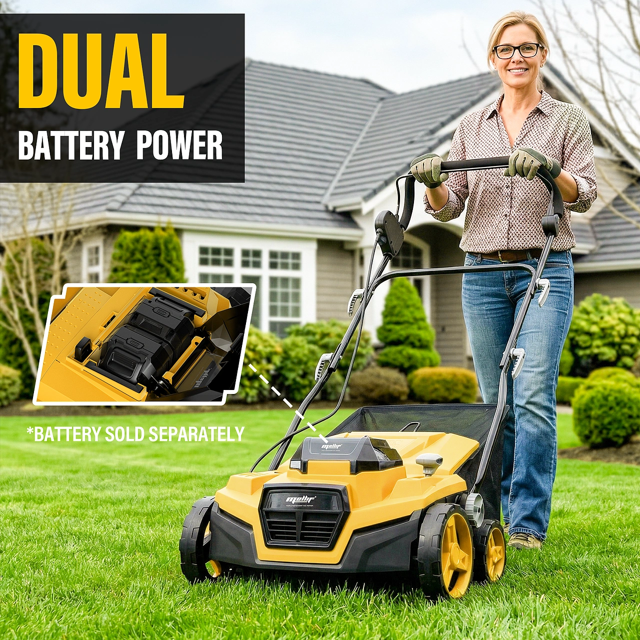 Lawnmower Product Photography